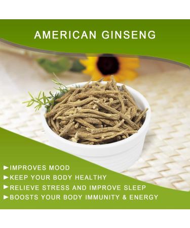 DABC OAK LAND American Ginseng from Wisconsin DOL American Wisconsin Ginseng Slices Root / (4 Ounce (Bag of 1) Small Root) - Buy Online on GoSupps.com