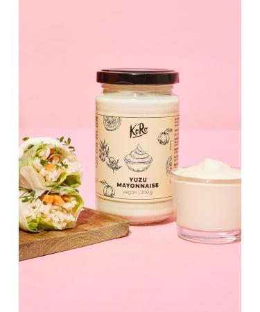  KoRo KoRo - Vegan Mayonnaise with Yuzu 200g - Fresh and tangy taste - Aromatic touch for burgers fries and salads - Egg-free - Buy Online on GoSupps.com