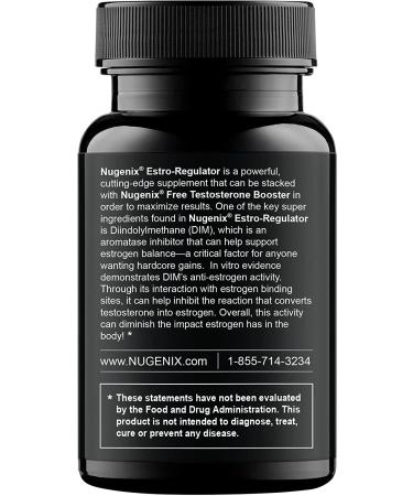 Nugenix Estro-Regulator: Powerful Anti-Aromatase Modulator - 60 Capsules for Hormonal Balance - Buy Online on GoSupps.com