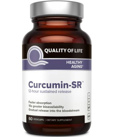 Quality of Life - Healthy Aging - Inflammation Support - Curcumin-SR - 60 Vegicaps