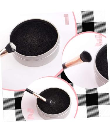 Ipetboom 1 Set Makeup Sponge Tools Makeup Brush Cleaner Sponge Eyeshadow Brush Cleaner Color Removal Cleaner Sponge Dry Sponges Quick Cleaner Sponge The Lazy Activated Carbon Sponge Make up - Buy Online on GoSupps.com