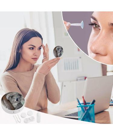 Buy Cute Koala Contact Lens Travel Kit - Portable Box with Mirror for Daily Use - International Shipping Available - Buy Online on GoSupps.com