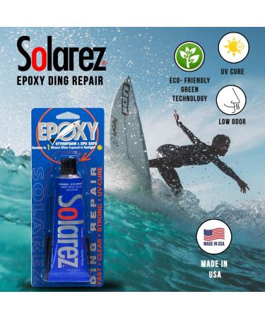 SOLAREZ UV Cure Epoxy Ding Resin 1 oz Tube - Repair Kit for SUP Paddleboards & Surfboards - Buy Online on GoSupps.com