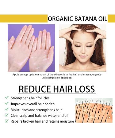 Batana Oil for Hair Growth Organic Batana Oil for Healthy Hair Natural Batana Oil Enhances Hair & Skin Radiance Hair Growth Oil for Stronger Thicker Leaves Your Hair Smoother Oil (Black-Hair Oil) - Buy Online on GoSupps.com