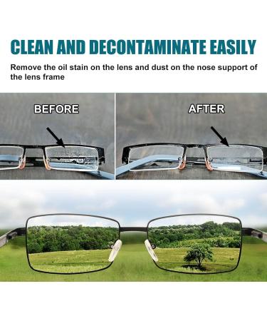 Eye Glass Cleaners Spray with Cleaning Cloth Eyeglass Lens Scratch Remover Eye Glass Scratch Remover for Eyeglasses Sunglasses Lens Repair Spray - Buy Online on GoSupps.com