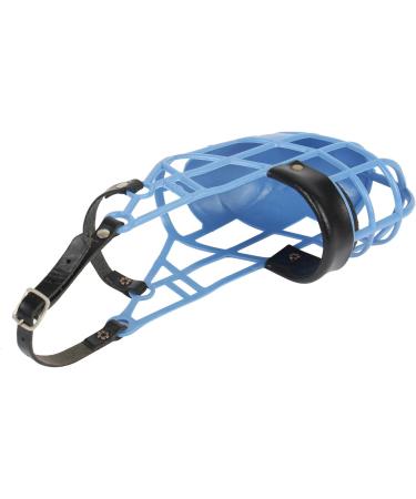 Buy Don Pare Muzzle Model 101 in Light Blue - Ideal for Dogs Kennels Racing and Car Travel | Amathings - International Shipping Available - Buy Online on GoSupps.com
