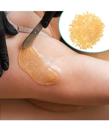 Mikinona 100g HoneyHot Wax Beans For Women Brazilian For Body And Face Hair Removal SkinFriendly Formula - Buy Online on GoSupps.com