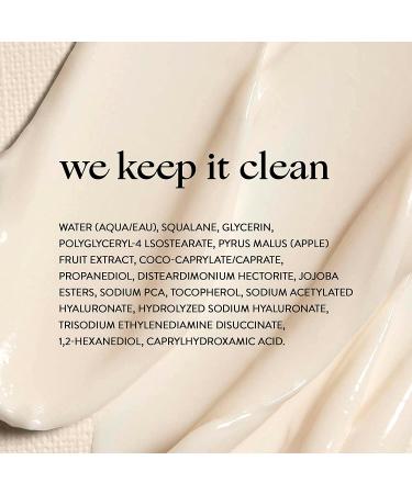 Honest Beauty Hydrogel Cream | Hyaluronic Acid & Squalane Oil | Oil-Free & Fragrance-Free | 1.7 Fl Oz - Buy Online on GoSupps.com