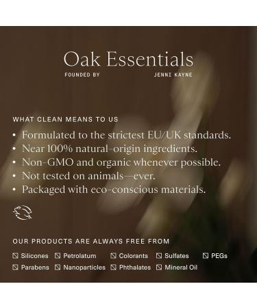 Oak Essentials Awaken Body Wash | Hydrating Shower Gel with Lavender Oil Cedarwood Oil & Rice Bran Extract 1.7 Fl Oz 1.7 Fl Oz (Pack of 1) - Buy Online on GoSupps.com
