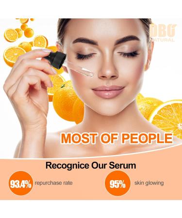 Vitamin C Face Serum with Hyaluronic Acid - Hydrating Anti-Aging Brightening - 30ml Natural Serum for Oily & Acne-Prone Skin - Buy Online on GoSupps.com