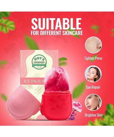 Silicone Face Ice Roller Mold for DIY Skin Care - Reduces Puffiness, Swelling, and Shrinks Pores - Buy Online on GoSupps.com