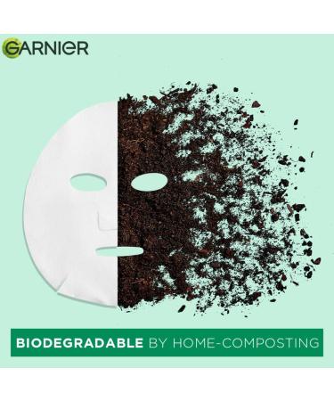 Garnier Skin Naturals Green Tea Serum Mask 32 g - Buy Online on GoSupps.com