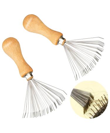 Superu Mini brush cleaner - 2PCs |Hairbrush cleaner |Cleaning tool Kamm cleaner |Comb cleaning brush hairbrush cleaner tool |Cum cleaner cleaning of brushes combing salon - Buy Online on GoSupps.com