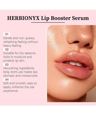 Herbionyx Gloss l vres de luxe s rum Advanced Lip Booster & Herbionyx Lip Plumper Gel l vres hydratant ingr dients naturels r duit les ridules soin des l vres non collant (1 pi ce) 1 pi ce. - Buy Online on GoSupps.com