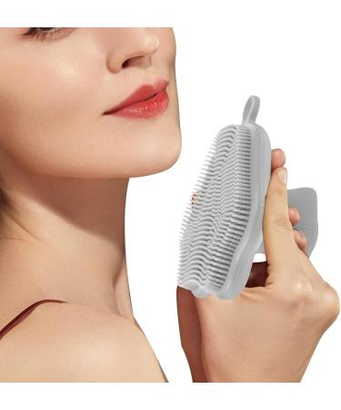 FOMIYES Silicone Face Scrubber Soft Facial Cleansing Brush Manual Exfoliator Brush with Suction Cup Deep Cleaning Tool for Skin Care - Buy Online on GoSupps.com