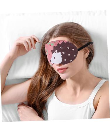 Buy WOONEKY 4-Piece Ice Bag Eye Mask Set - Cool Polyester Hedgehog Travel Accessories for Refreshing Relief - Buy Online on GoSupps.com