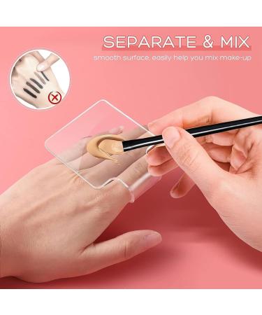 Hohopeti Palette de Maquillage Acrylique Transparente pour M lange Fond de Teint Manucure Plateau Lisse Multi-usage pour Customisation Couleurs et Nail Art - Buy Online on GoSupps.com