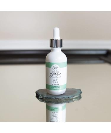Organic Marula Oil for Face - Luxury Facial Oil for Women | Moisturizer for Skin, Hair & Nails - 2oz by Brookethorne Naturals - Buy Online on GoSupps.com