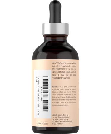 Coera Collagen Peptides | 4 fl oz | Face Serum with Verisol | Professional Strength Formula for Women | Free of Parabens SLS & Fragrances | Packaging May Vary - Buy Online on GoSupps.com