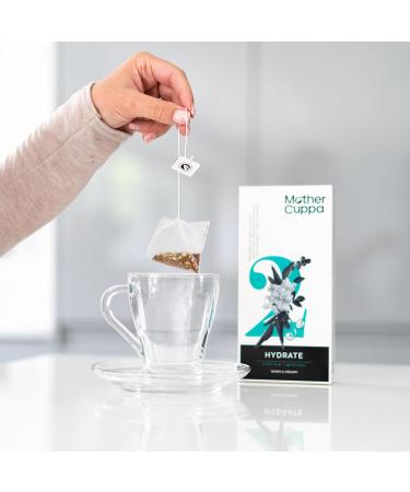 Mother Cuppa Hydrate Blend Herbal Tea for Women Blend 2 14 Bags - Buy Online on GoSupps.com
