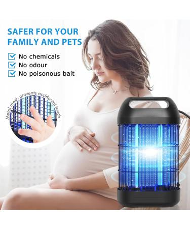 Buy 12W Insect Killer & Mosquito Trap Lamp - UV Tube Electrically Reduces Moths & Mosquitoes for Bedroom & Kitchen - XS-12W - Buy Online on GoSupps.com