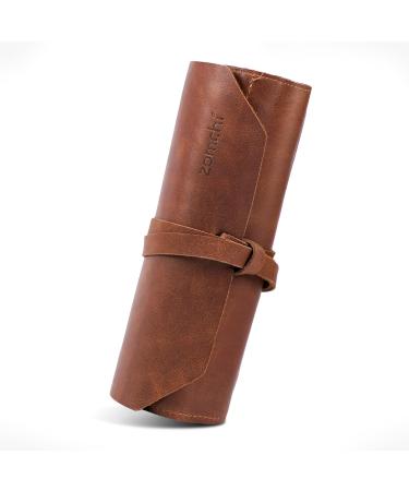 ZOMCHI Genuine Leather Safety Razor Case - Large (Pack of 1) | Durable & Stylish Protection for Your Razor | International Shipping Available - Buy Online on GoSupps.com