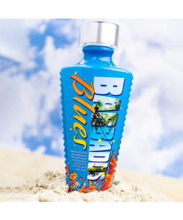 Tanovations Barbados Blues Tanning Lotion - Caribbean Color Creator with Island Cherry, Banana, and Mango Extracts - 11 oz - Buy Online on GoSupps.com