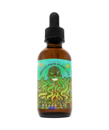 Spring Blend Beard Oil - Springtime Seasonal Scent (2 oz) 2 Fl Oz (Pack of 1)