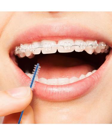 Cowwell Interdental Brush Teeth Soft Dental Picks - Moderate 100-Piece Refills - Buy Online on GoSupps.com