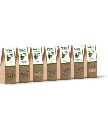  HELPS PHARMADUS BOTANICALS HELPS INFUSIONS - Infusion of Green Nettle Loose Leaf Tea with Diuretic Effect Nettle Loose Bag 50 grams Pack 2 - Buy Online on GoSupps.com