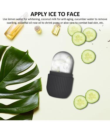 1 x ice roller face roller face roller ice roller face roller for face care ice massage ice contour care reduces puffiness bl - Buy Online on GoSupps.com