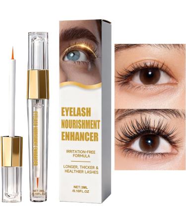 Eyelash Enhancer 3ml Eyelash Thickening Solution for Men and Women Promotes Fuller Stronger and Longer Eyelashes Ideal for Daily Makeup Weddings Parties etc. - Buy Online on GoSupps.com