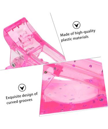 Mikinona Manicure Tools 48 pcs Finger Tip Fixing Clamps and UV Accessories Gel Curve Manicure Quick Poly A Salon Home Kit Tool Pink Nails Forms Clips Art Fixation Pinching Fiberglass 1 count (Pack of 1) White Pinkx4pcs - Buy Online on GoSupps.com