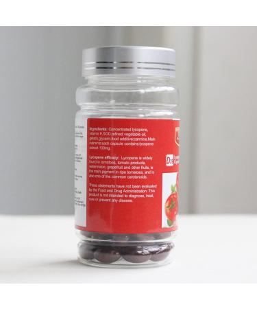 Wins Town Lycopene Softgel Capsule 500mg Super Vegetable Tomato Supplement Extract Supports Heart Prostate & Skin Health 100 Count - Buy Online on GoSupps.com