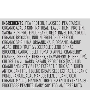 Vega One French Vanilla Nutritional Shake - Plant Based Vegan Protein Powder, Non-GMO, Gluten Free - 29.2 oz - Buy Online on GoSupps.com