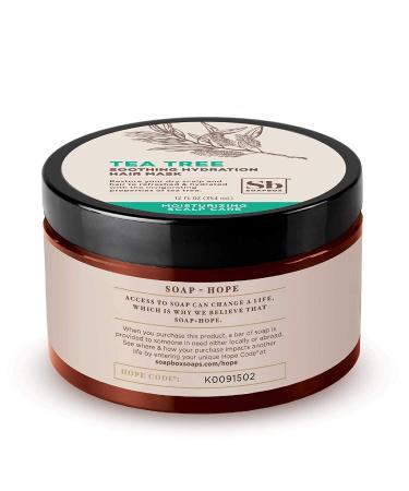 Soapbox Tea Tree Hair Mask - Hydrating Deep Conditioner for Dry Damaged Hair | Sulfate Free, Gluten Free, Cruelty Free, Vegan - 12oz - Buy Online on GoSupps.com