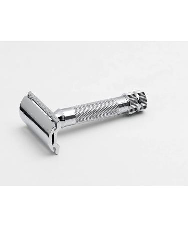 Merkur Mk34c Double Edge Razor - Heavy Duty Short Handle | Top Quality Shave - Buy Online on GoSupps.com