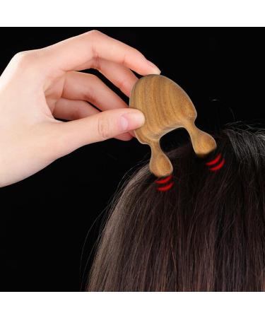 Premium 2-Part Wood Facial Massage Device | Nose Massage Tool for Men & Women | Reduces Edema & Improves Circulation | Perfect Gift - Buy Online on GoSupps.com