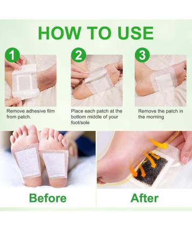10PCS Foot Pads | Soothing Deep Cleansing Foot Patches for Body Care | Men and Women - Buy Online on GoSupps.com