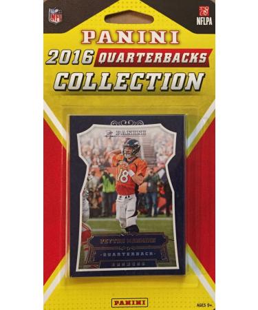 2016 Panini QUARTERBACKS Collection Limited Edition Factory Sealed 10 Card Football Set Tom Brady Russell Wilson Peyton Manning Aaron Rodgers Plus