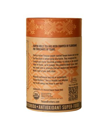 Fire Roasted Warriors Yaupon Tea 16 Count - Wild-Crafted, Naturally Caffeinated & Antioxidant-Rich Florida Grown Superfood | Yaupon Brothers - Buy Online on GoSupps.com