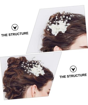 POPETPOP 1 PC Hair Comb Attractive Head-wear Sweet Hair Supply Bridal Wedding Accessory Wedding Dress Accessory Creative Hair Prop Alloy Bridal Headdress Bridal Hair Supply Alloy Hair Prop - Buy Online on GoSupps.com