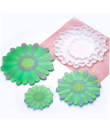 PLAFOPE Resin Molds 5pcs Coaster Silicone Mold Epoxy Silicone Molds Coaster Mold Craft Mold Diy Supplies Crystal Crafts - Buy Online on GoSupps.com
