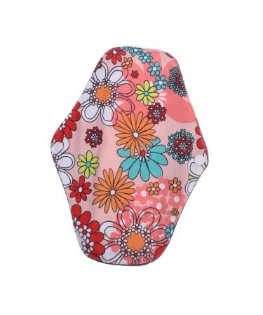 Reusable Menstrual Pads Napkins Cotton Pad Washable Pad Reusable Menstrual Pads Aunt Towel Nursing Pad Lining Pregnant Woman Cotton Pad Washable Napkin 1pc Cotton Pad Yws-mc01 1 Count (Pack of 1)