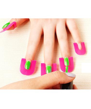 West See 26pcs Nail Stencil Kits - Professional Plastic Nail Polish Templates for Stunning Manicure - Buy Online on GoSupps.com