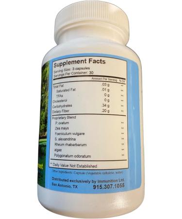 The Doctor Within EXPEL Natural Colon Detox 90 Capsules - Buy Online on GoSupps.com