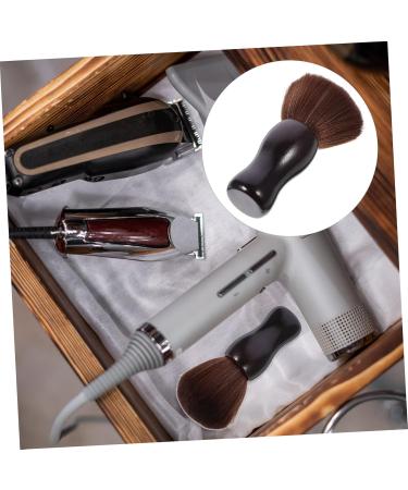 Angoily Wooden Neck Duster Hair Remover - Salon & Barber Brush for Hair Cutting & Beard Grooming - Buy Online on GoSupps.com