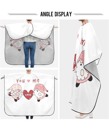 Shop Waterproof Barber Cape - Gnome & Love Cheetah Haircut Bib for Men & Women | Unisex Hair Cutting Cape - Buy Online on GoSupps.com