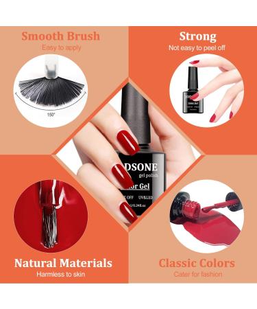 JODSONE Gel Nail Polish Kit - 32 Colors with UV Light | DIY Manicure Set & Nail Art Tools for Women - Buy Online on GoSupps.com