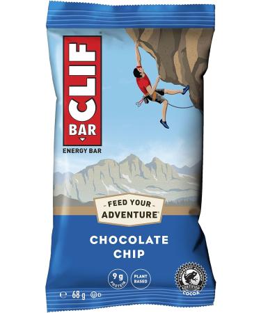 Clif Bar Box of 12 Chocolate Chip Energy Bars - Buy Online on GoSupps.com